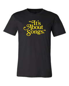 It's About Songs Tee (Black)