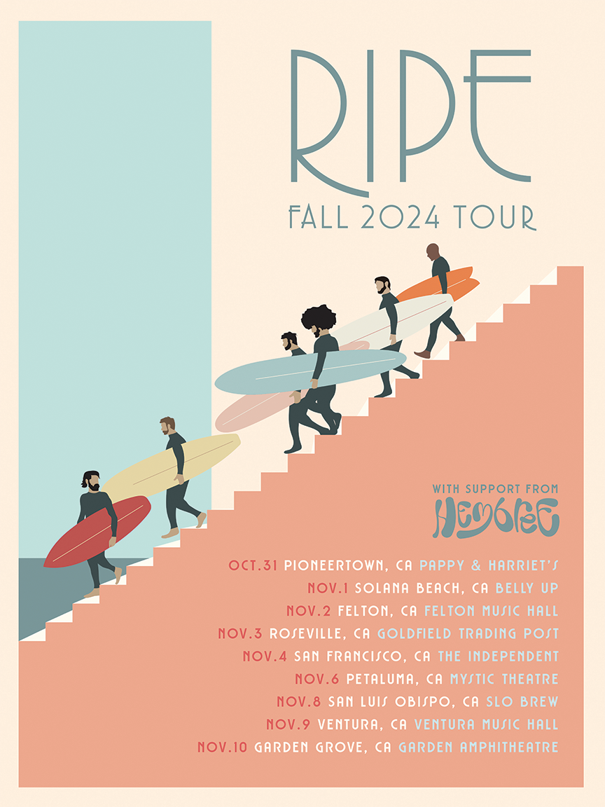California Fall 2024 Tour Poster