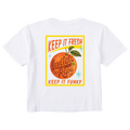 Women's Keep It Fresh Short Sleeve Premium Boxy Tee