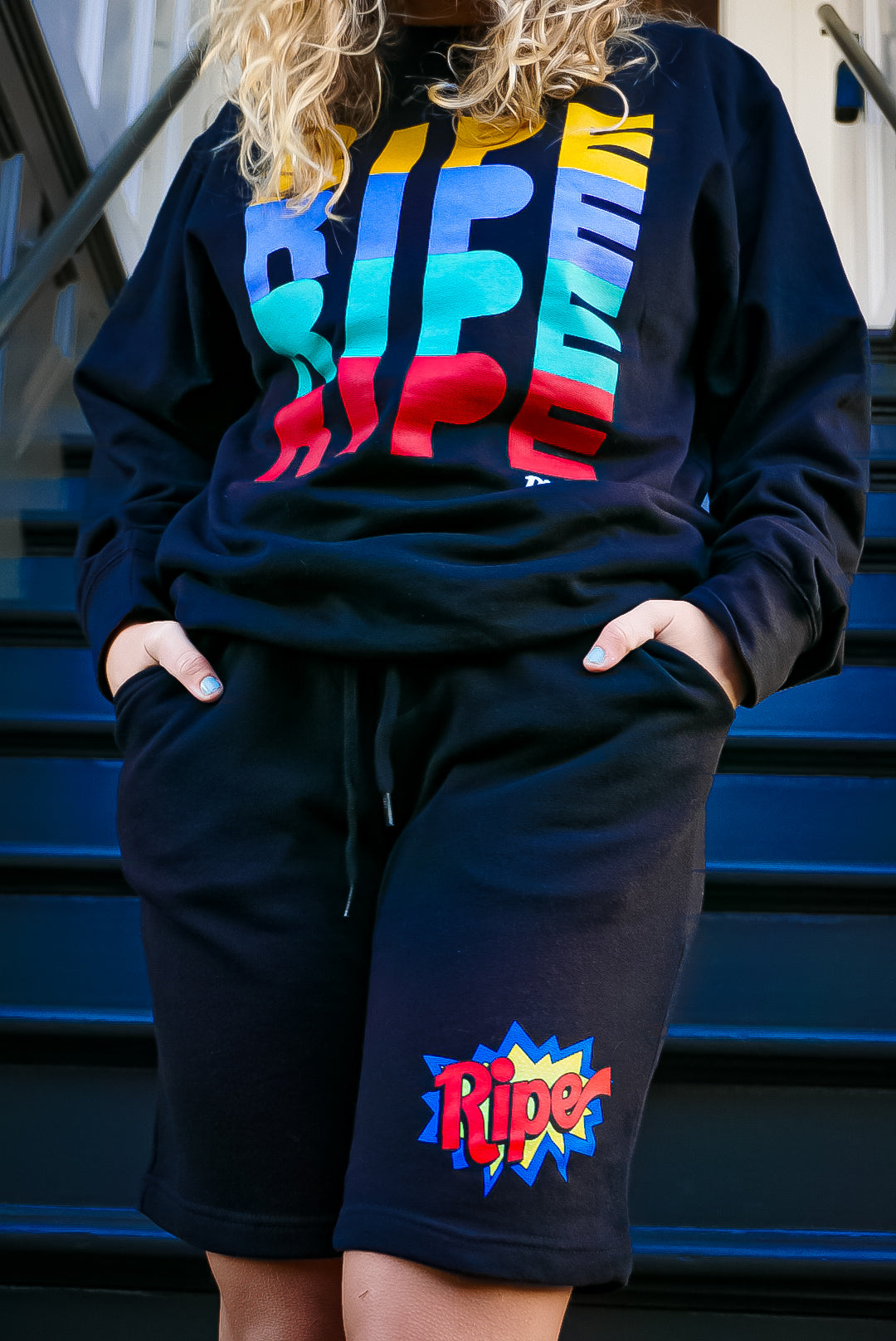 Multicolored Logo Crewneck – Ripe Band