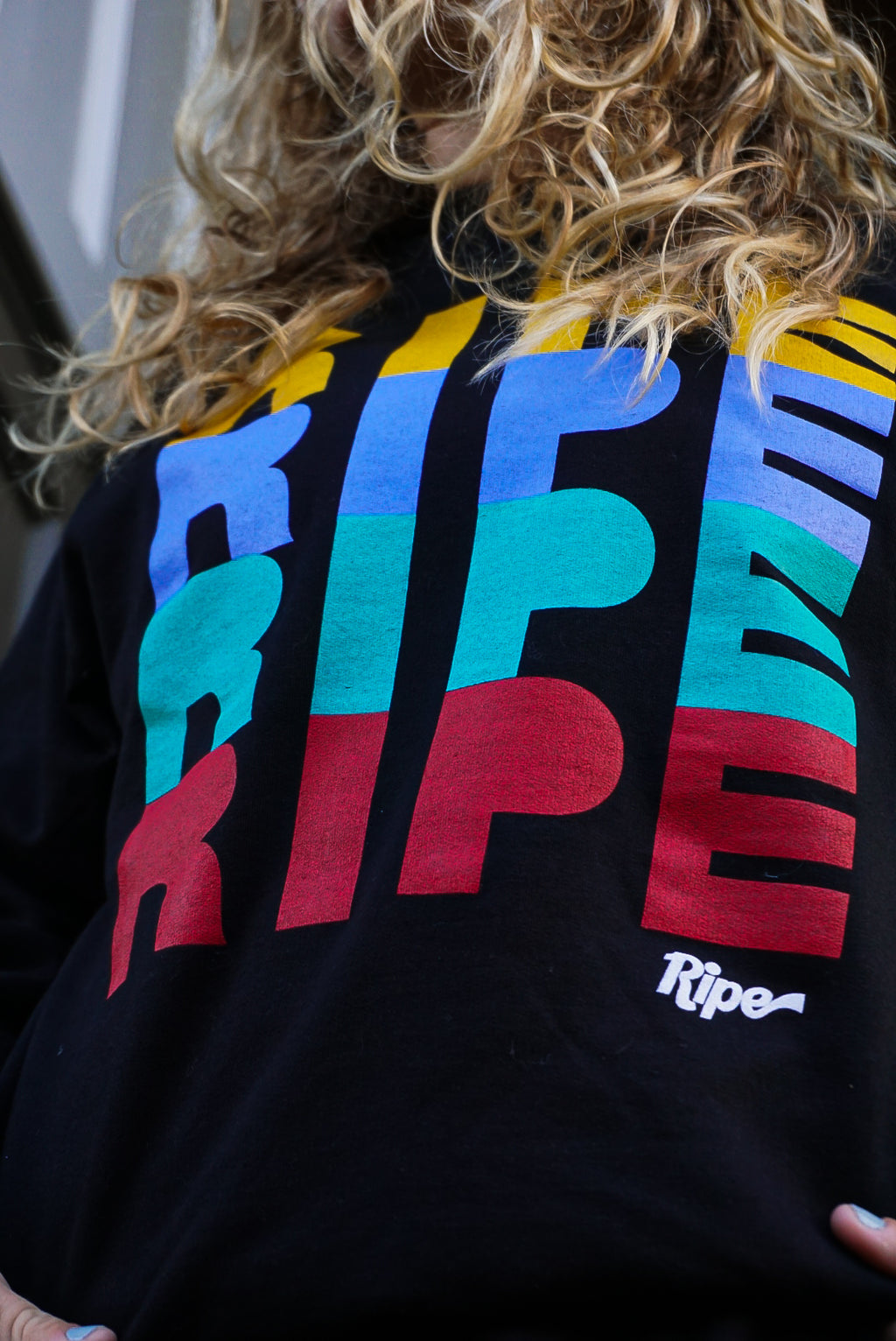 Multicolored Logo Crewneck