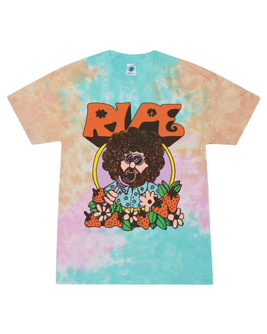 Retro Robbie Tee (Rainbow Tie Dye)