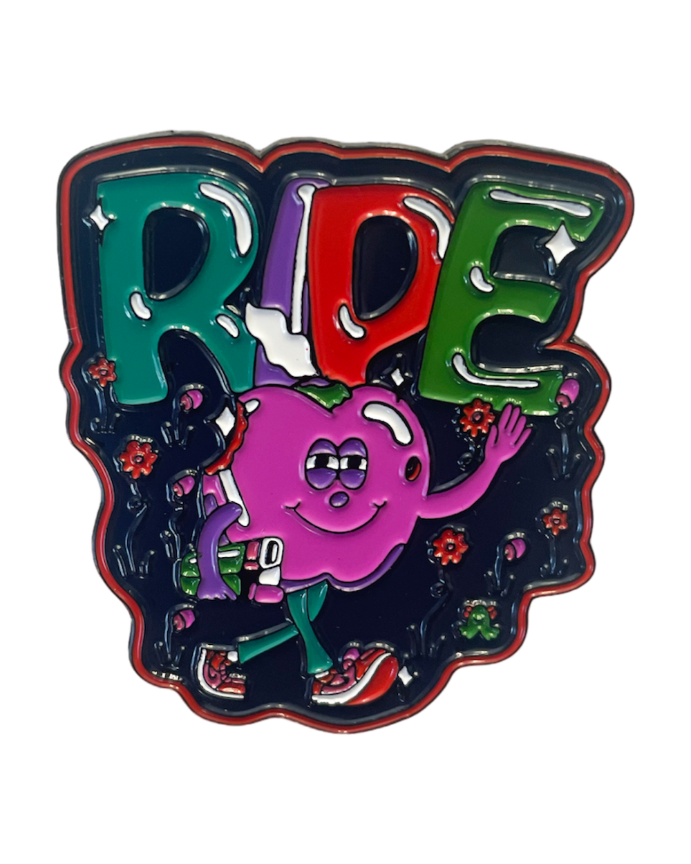 Smokin' Apple Pin