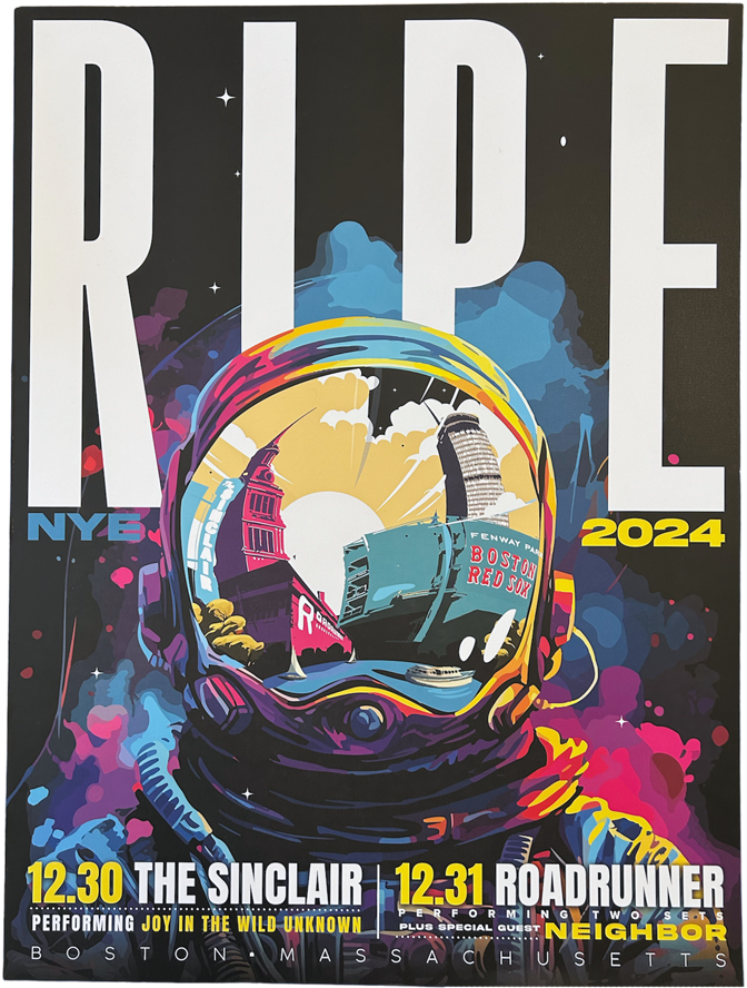 NYE Astronaut Poster