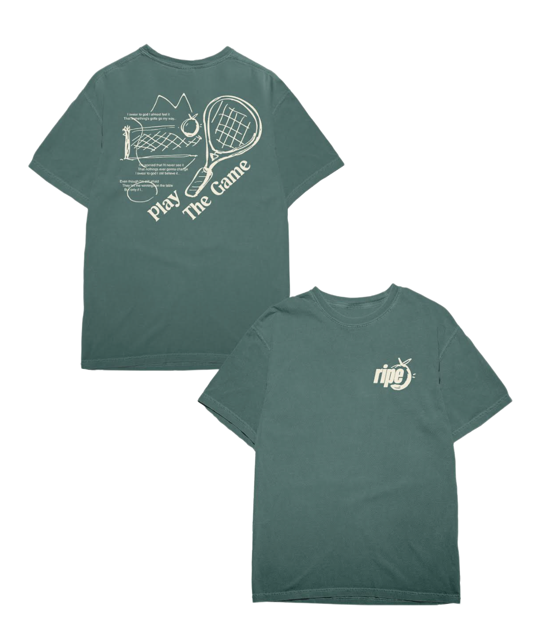Play The Game Lyric Tee