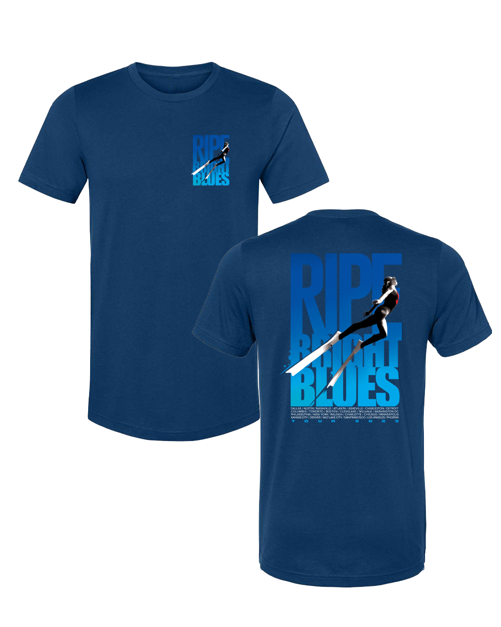 Bright Blues Tour Tee