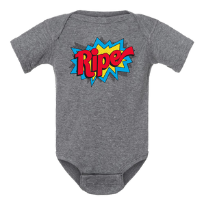 Superhero Onesie (Heather Gray)