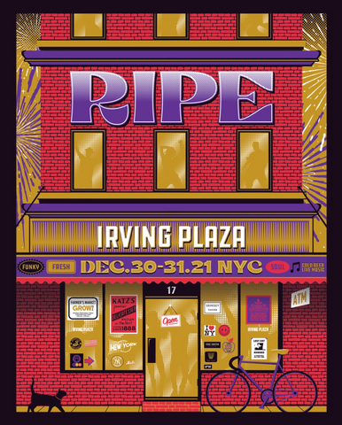 RIPE NYE EVENT POSTER