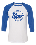 Bright Blues Baseball Tee