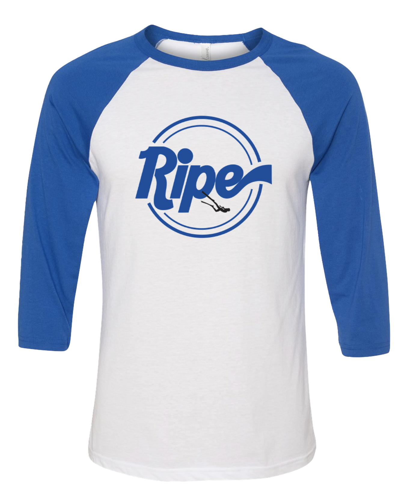 Bright Blues Baseball Tee